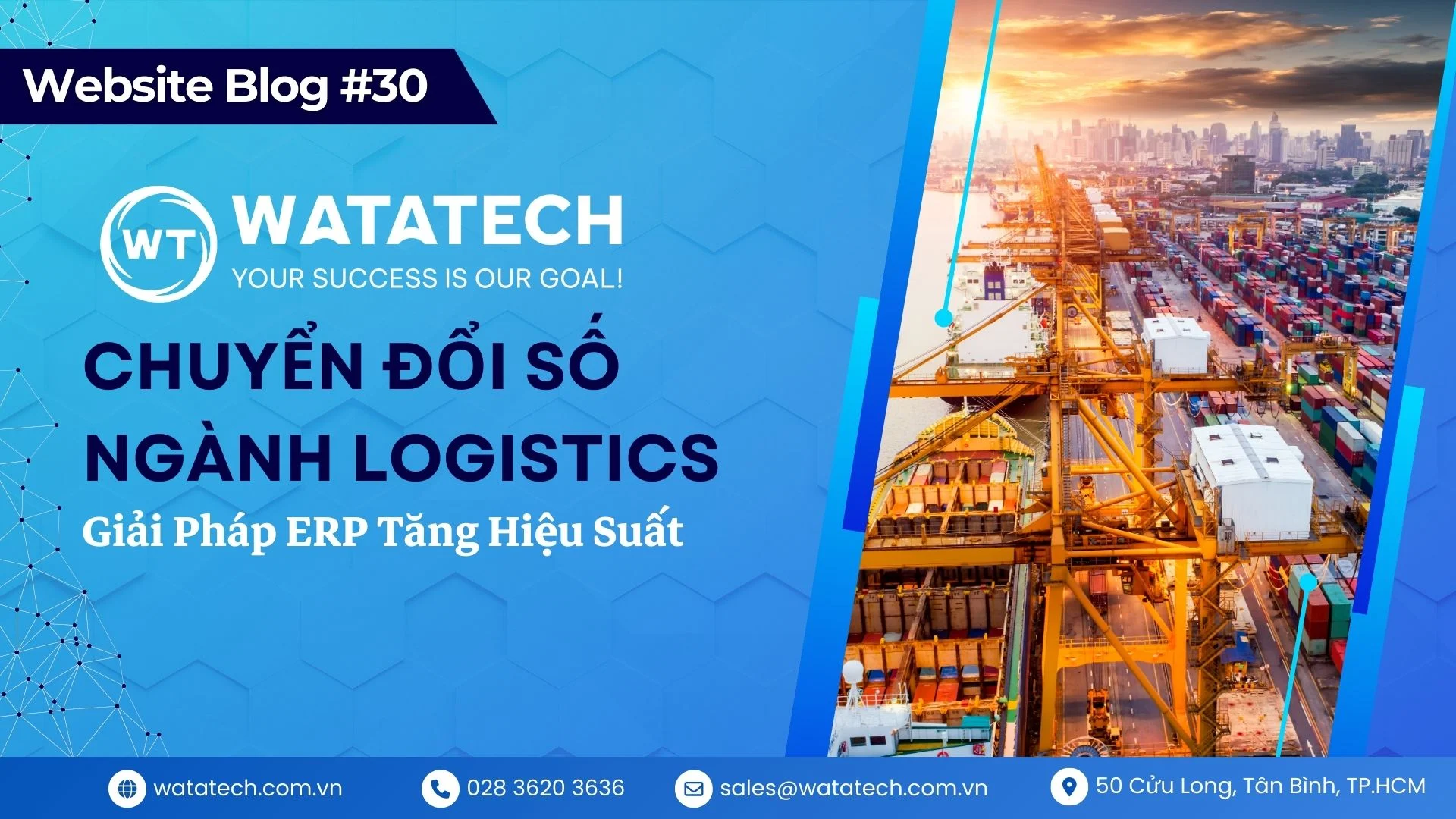 Chuyển đổi số ngành logistics: giải pháp ERP tăng hiệu suất