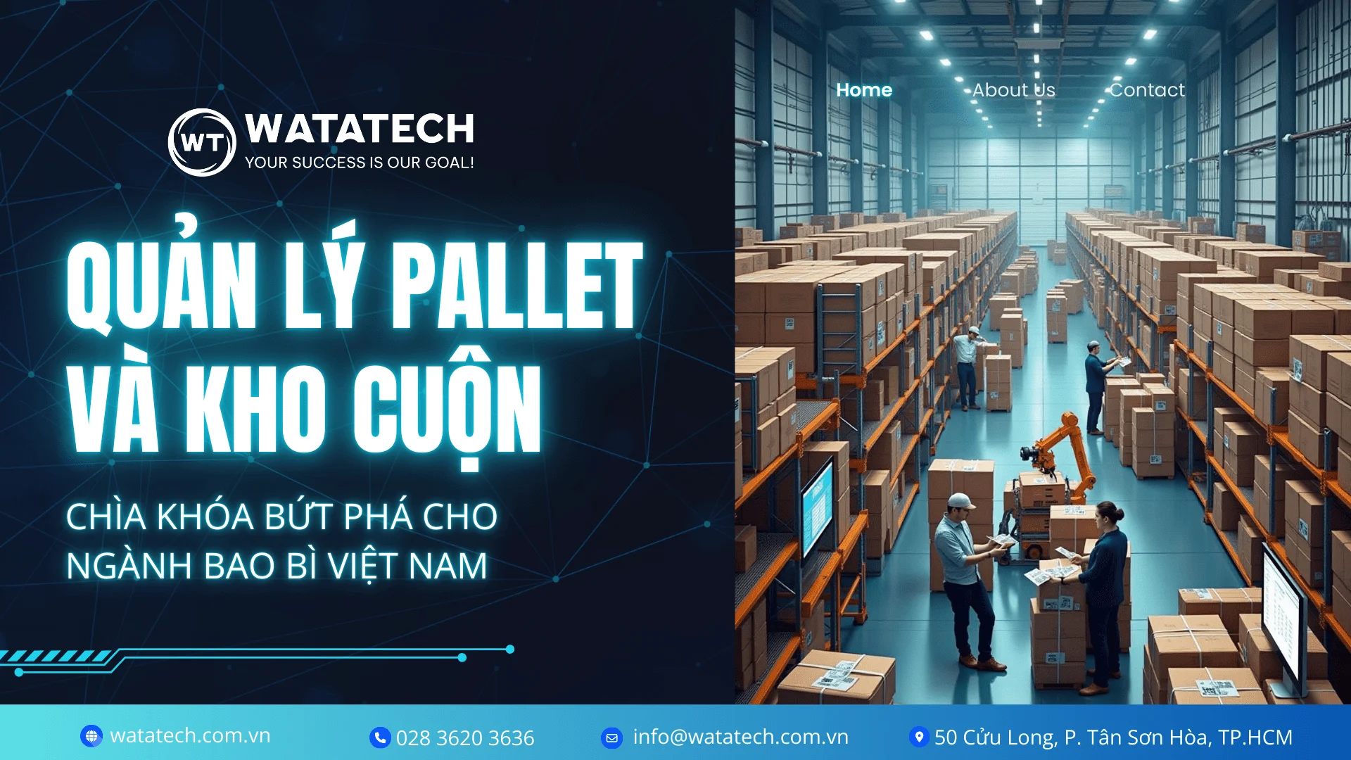 Quản lý pallet và kho cuộn cho ngành bao bì Việt Nam