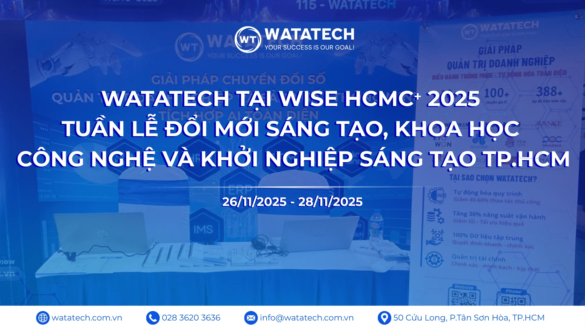 [RECAP] WATATECH TẠI WISE HCMC⁺ 2025