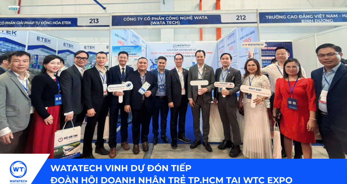 Watatech vinh dự đón tiếp đoàn hội doanh nhân trẻ YBA TP.HCM tại WTC EXPO