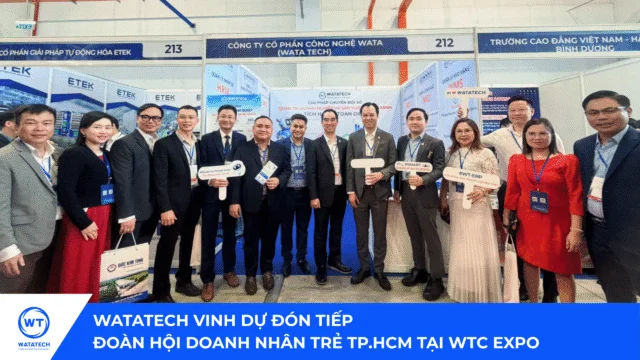 WATATECH vinh dự đón tiếp Đoàn Hội Doanh Nhân Trẻ TP.HCM (YBA HCM) tại WTC EXPO