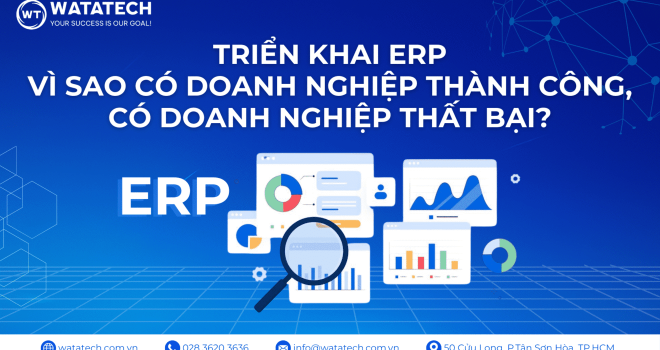 Triển khai ERP: Vì sao có doanh nghiệp thành công, có doanh nghiệp thất bại?v