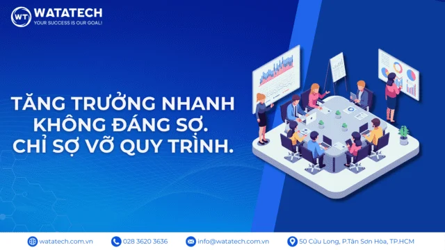 Tăng Trưởng Nhanh Không Đáng Sợ. Chỉ Sợ Vỡ Quy Trình.