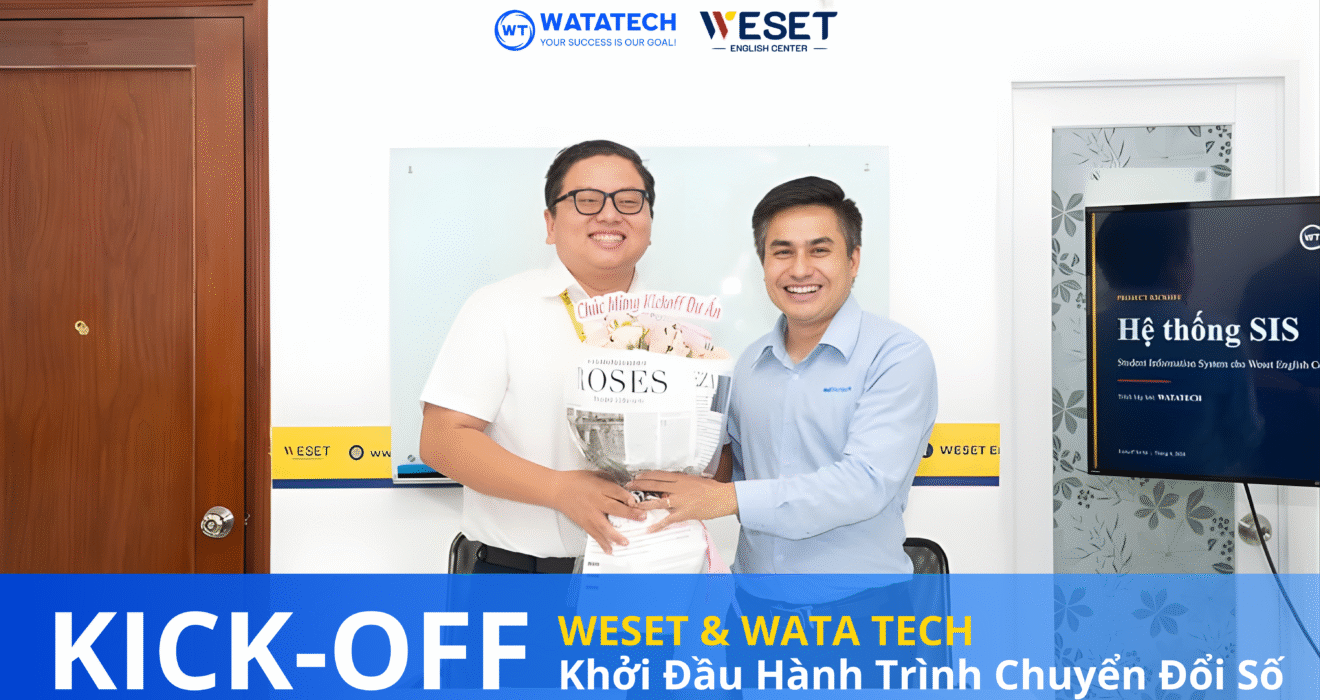 WATA TECH và WESET ký kết hợp tác chuyển đổi số trong giáo dục