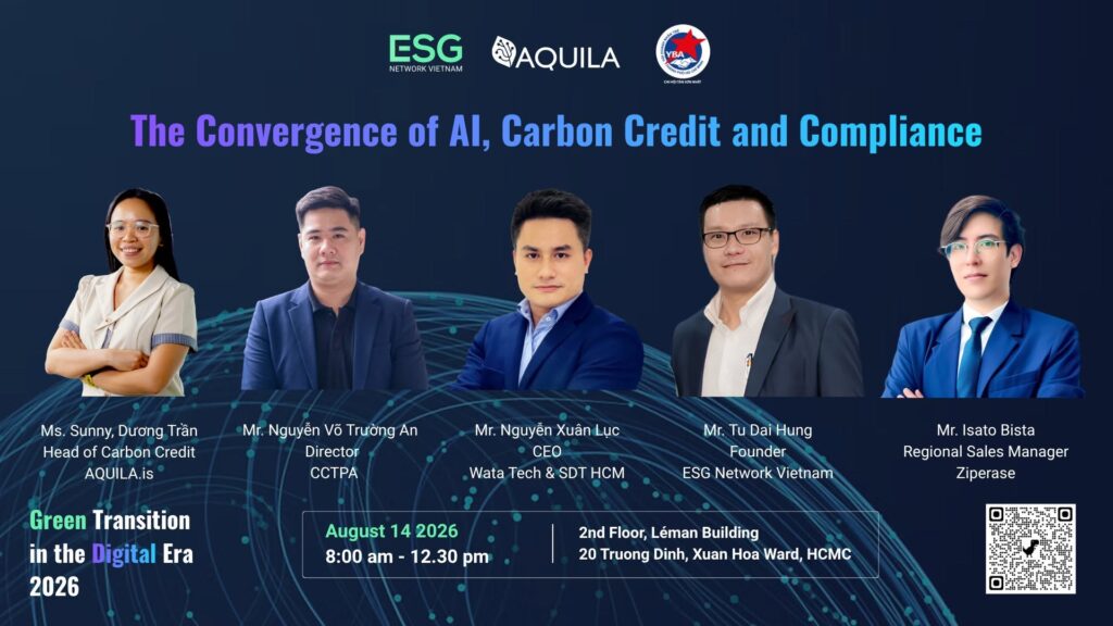 CEO WATATECH tham gia thảo luận về AI và chuyển đổi xanh tại Green Transition in the Digital Era 2026