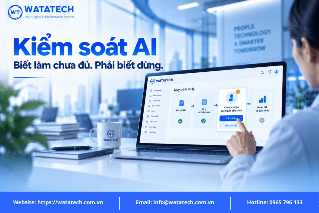 Kiểm soát AI trong AI Workforce