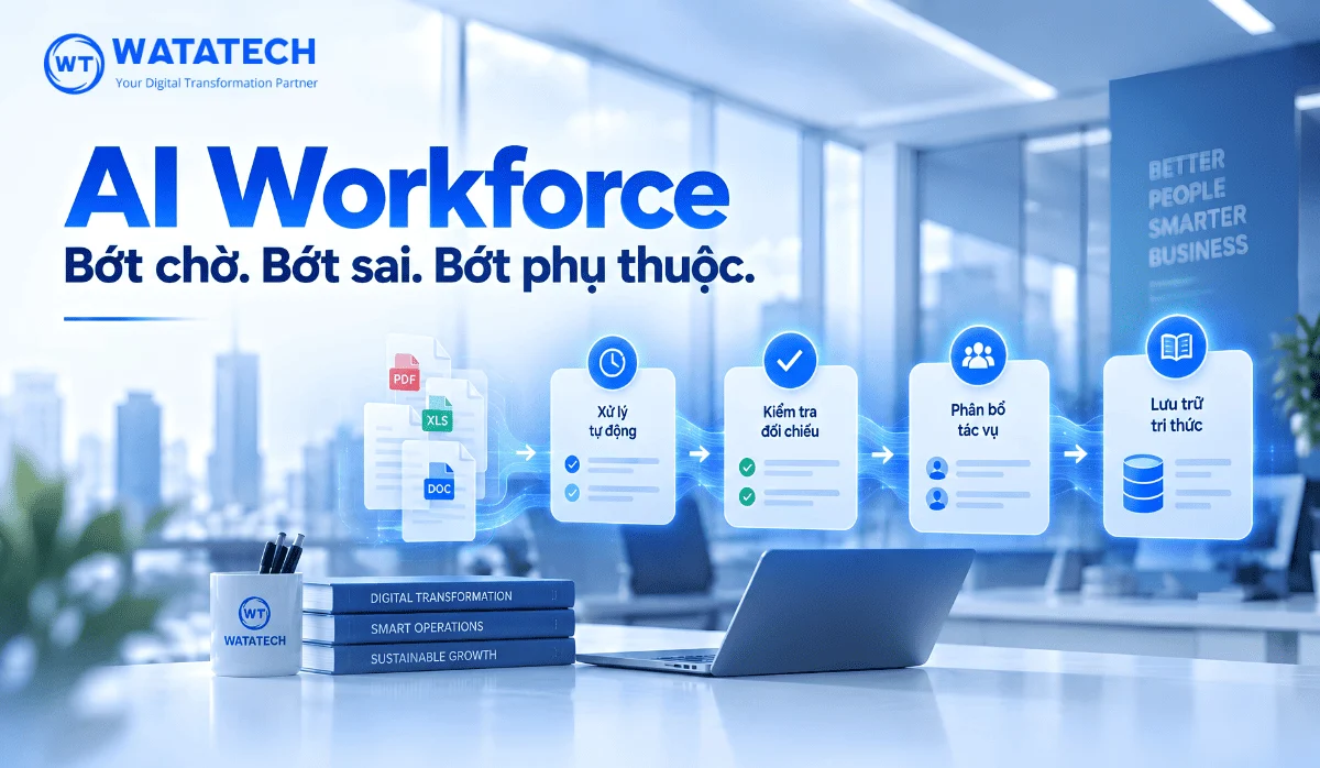 Doanh nghiệp được gì khi triển khai AI Workforce? 4 thay đổi dễ thấy nhất