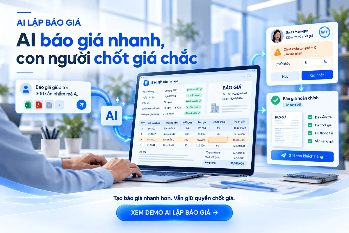 AI lập báo giá