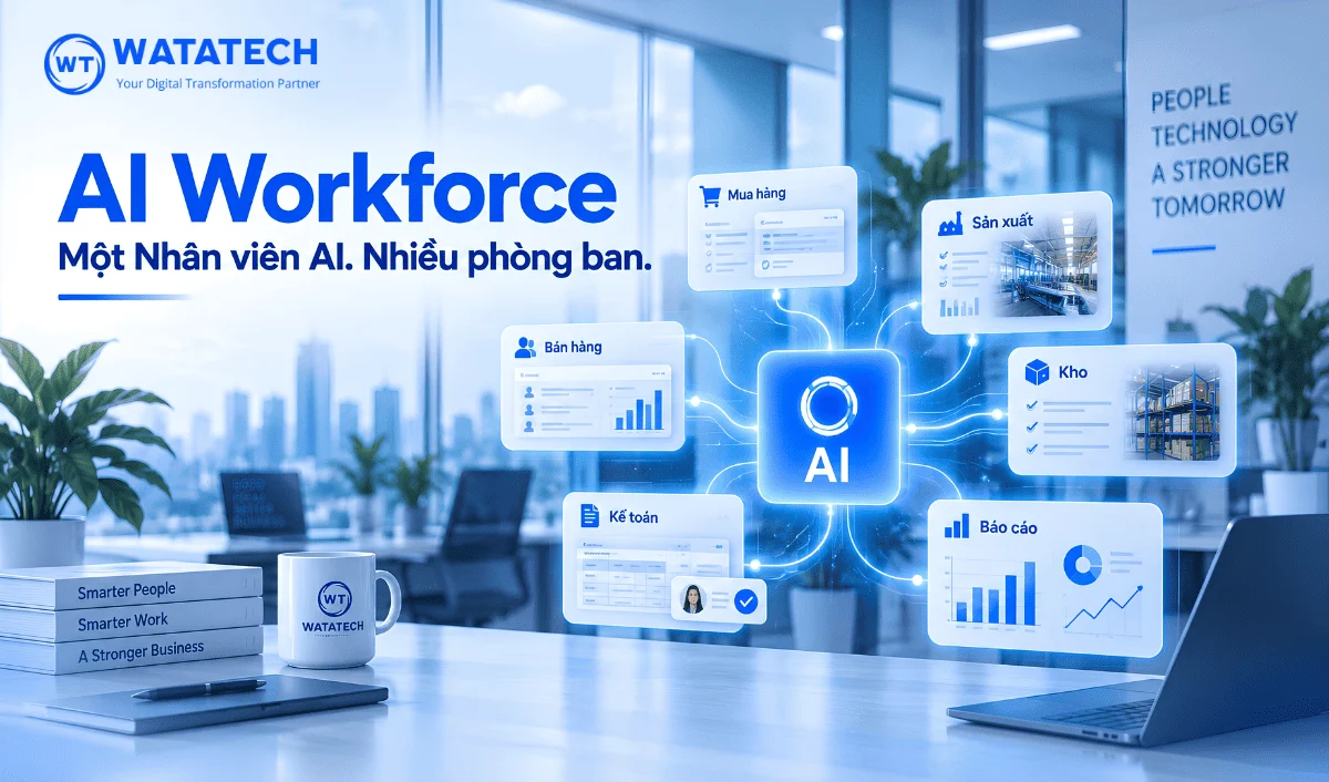 AI cho nhiều phòng ban: Khi AI vượt khỏi phạm vi của 1 bộ phận
