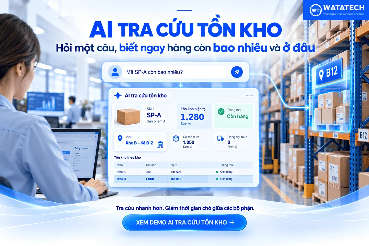 AI tra cứu tồn kho
