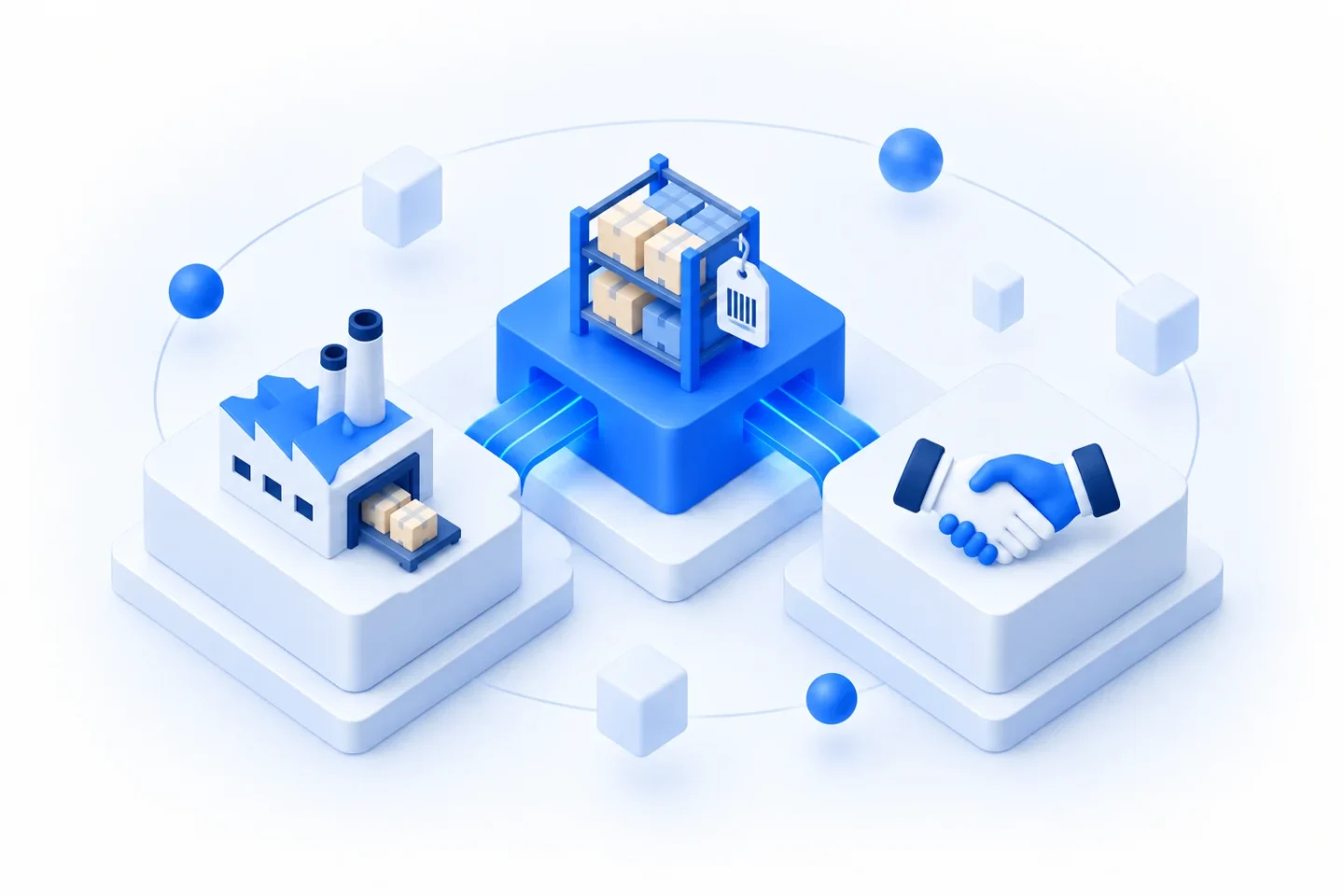 Phần mềm quản lý kho với khối kệ hàng gắn mã vạch nối sản xuất và CRM
