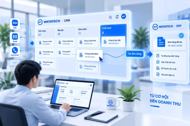 WT-CRM – giải pháp tổng thể