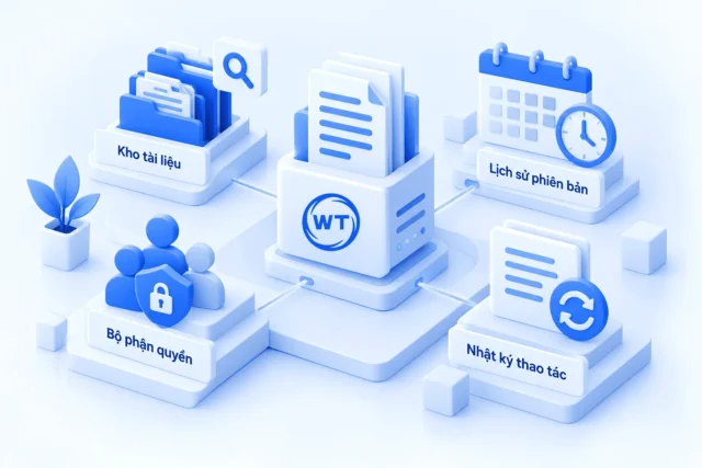 WT-DMS – kết quả bàn giao