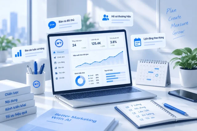 WT-MKT AI – kết quả bàn giao