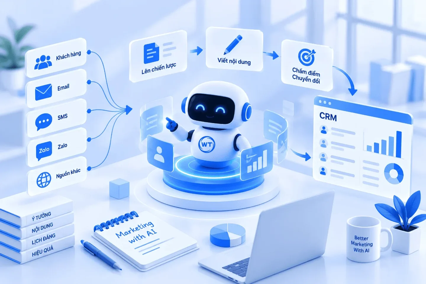 WT-MKT AI – giải pháp tổng thể